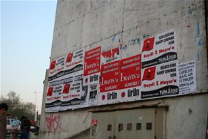 Ankara'da TÜM-İGD afişlemesine müdahale